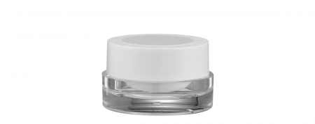 Pot à crème rond en acrylique 20ml - DS-20 Rêve Étoilé